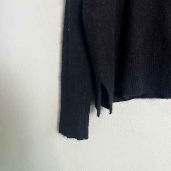 41 Hawthorn Women's 100% Cashmere Crew Neck Sweater Black Sz XXL Quite Luxury - Picture 4 of 15